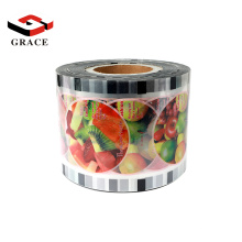 Commercial Kitchen Appliance Cup Sealer Sealing Film Plastic Food Grade Sealing Roll with fruit design Customized design